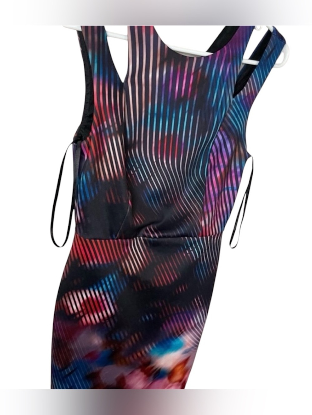 Bebe Abstract Print Dress - Picture 4 of 8